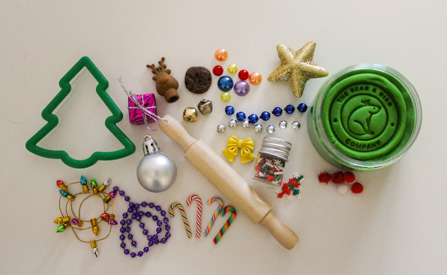 Play Dough Holiday Bags